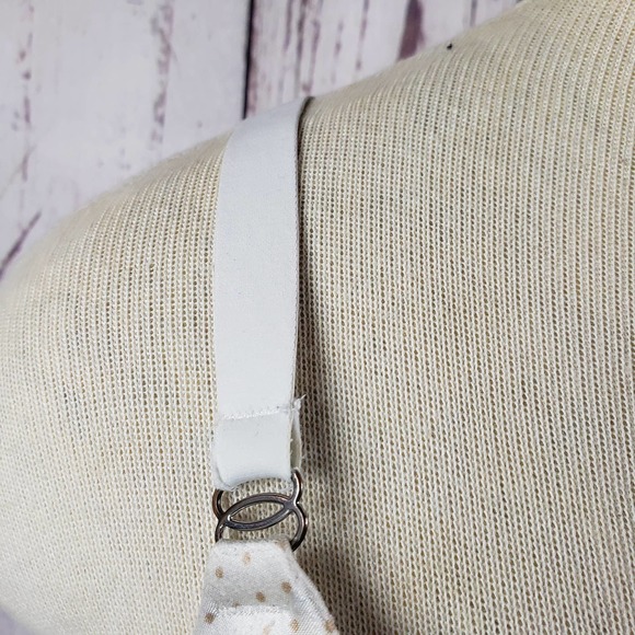 Maidenform Racerback Padded Bra Womens Size 38D Front Closure White - Picture 4 of 10